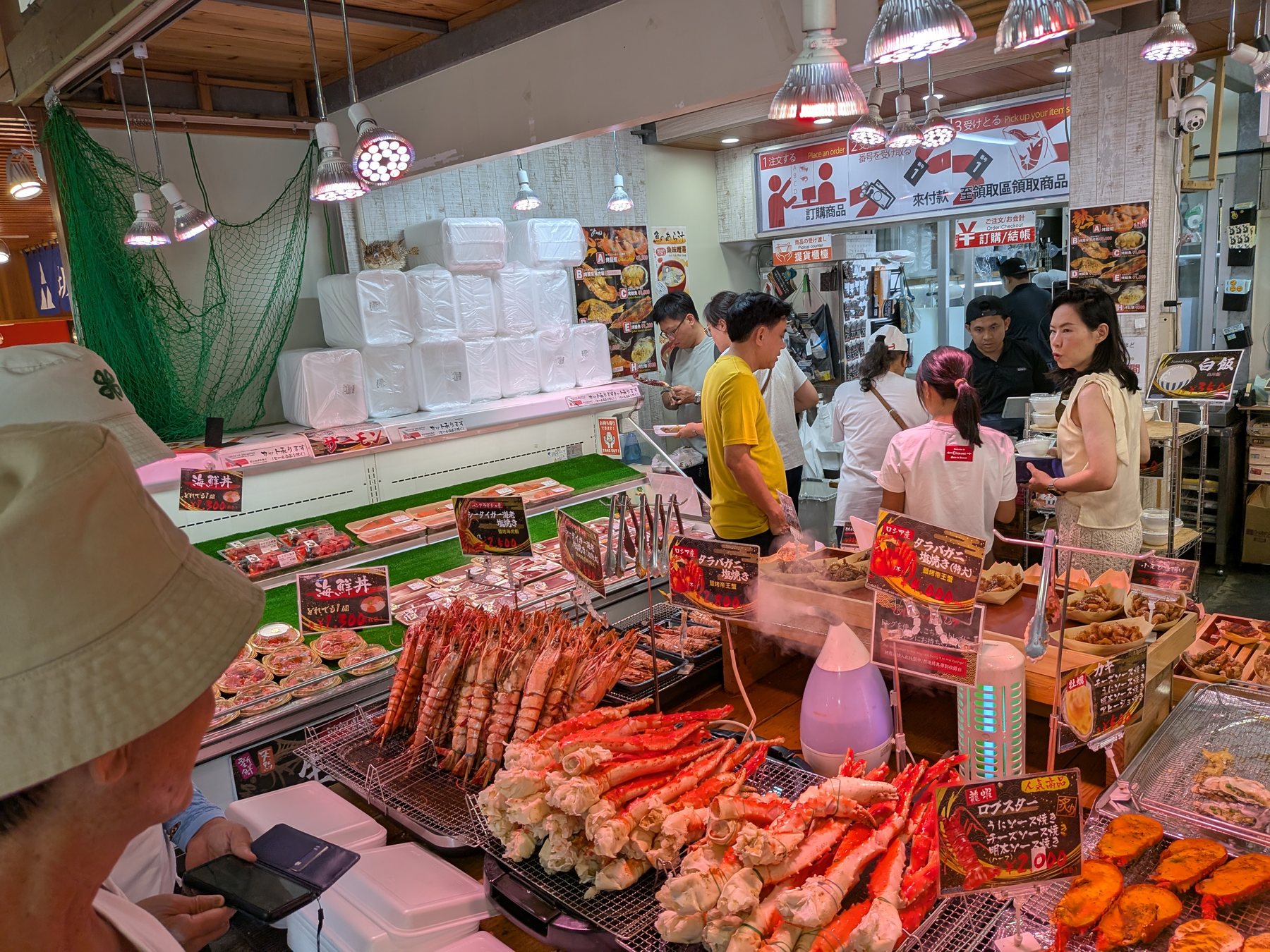 海鮮市場參觀