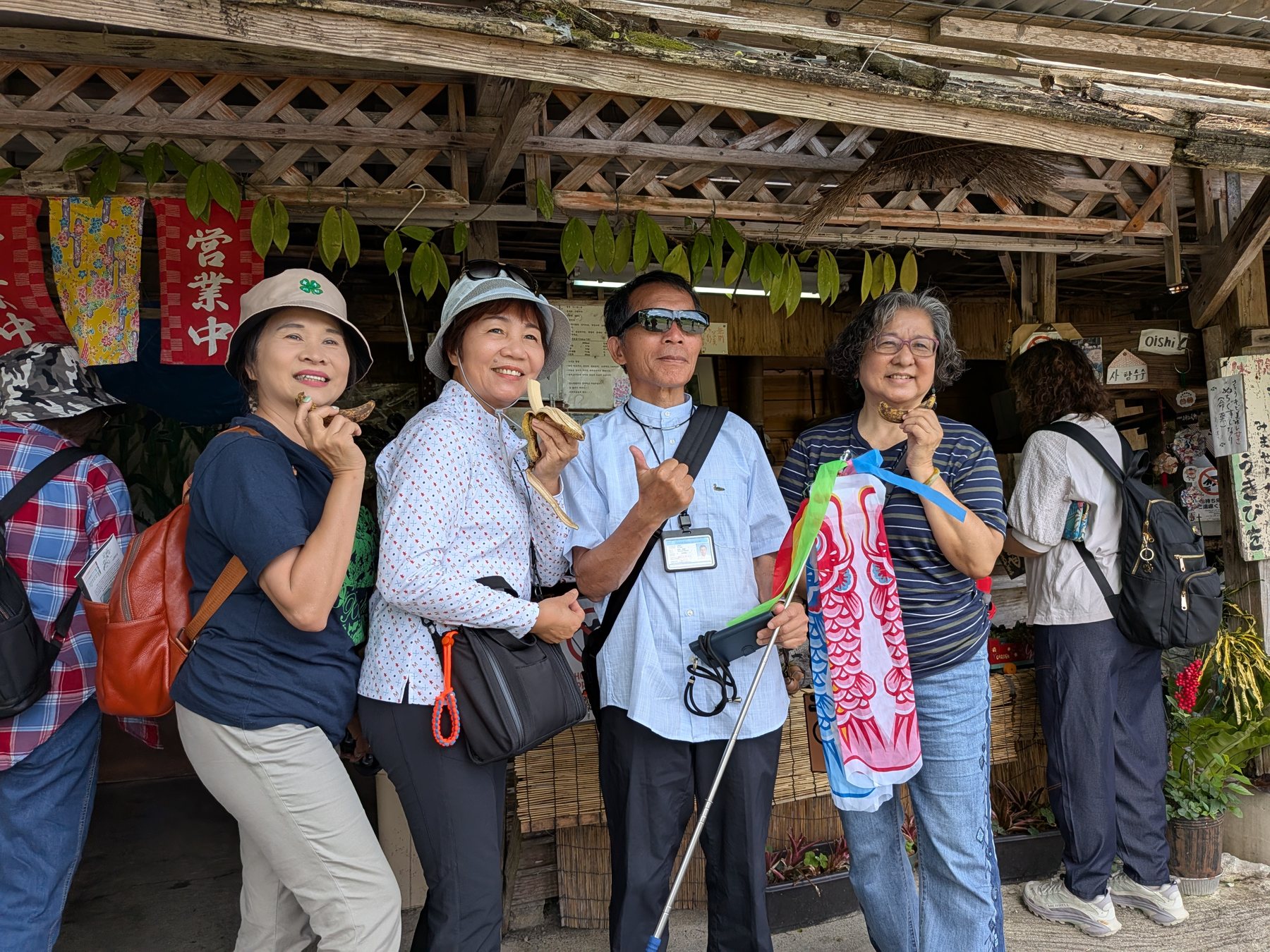 今歸仁城跡合照